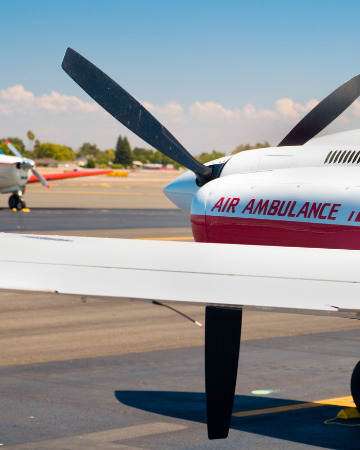 how much does an air ambulance flight cost
